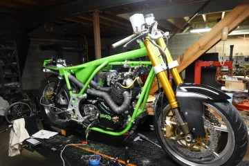 My first hot rod Norton