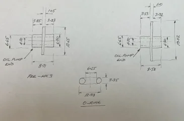 Oil valve solution to oil falling to crankcase