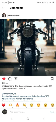 Pictures of your Norton 961