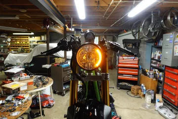 My first hot rod Norton