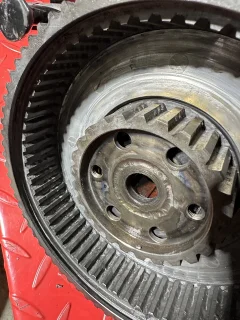 Clutch plate fail