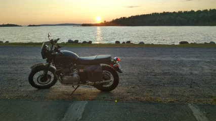 Cross Canada on the Bonnie