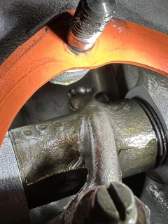 Push rod fail