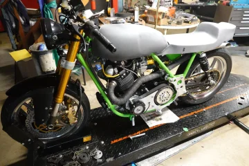 My first hot rod Norton