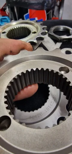 Front sprocket profile change year