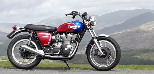 Pictures of your Triumph T160 or similar .