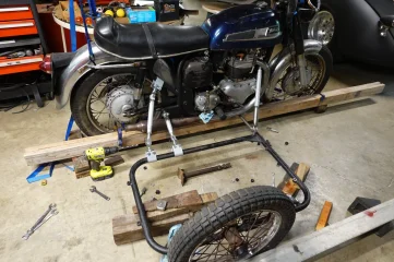 Sidecar install on 750 Atlas