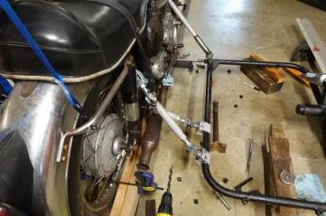 Sidecar install on 750 Atlas