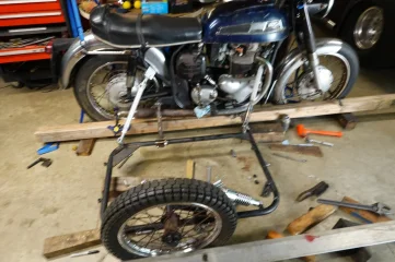 Sidecar install on 750 Atlas