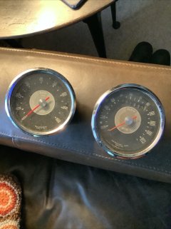 Correct Speedo and Tach gauges for a 1967 Atlas