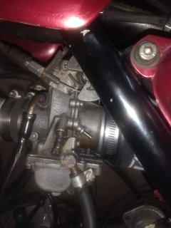 CV carbs on commando