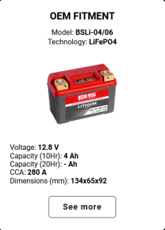 Shorai Lithium Life