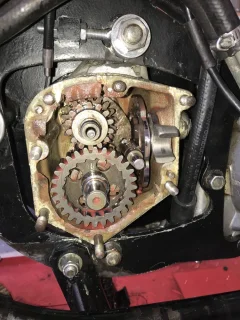 First time going deep – Gear Box.