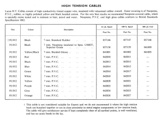 several questions - OE spark plug wires