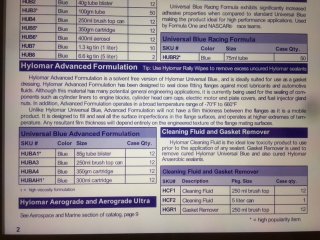 High temp head gasket sealer comparison