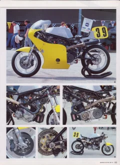 Monoshock and PR at Daytona 1990