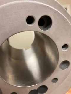 pitted Nikasil coated cylinders