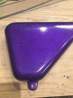 '70 Roadster Fireflake Roman Purple - decal colours