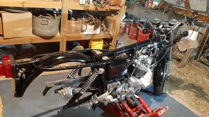 1975 Commando 850 restoration