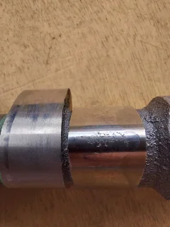 Camshaft lobe indentions