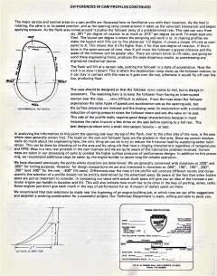 Old Norris Motorcycle Cam Catalogue pages re Norton