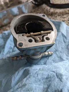 My carb fell off. Oof.