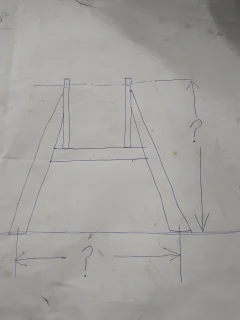 Centre stand dimensions