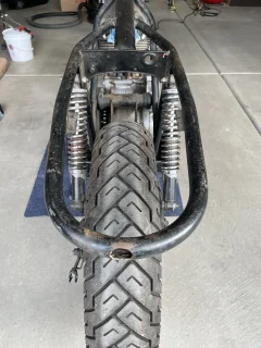 Odd Tabs on '72 Commando Frame