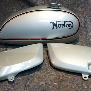 Interstate Tank and Side Covers NOS