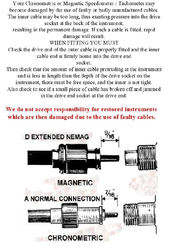 Problem with Speedo instrument flickering