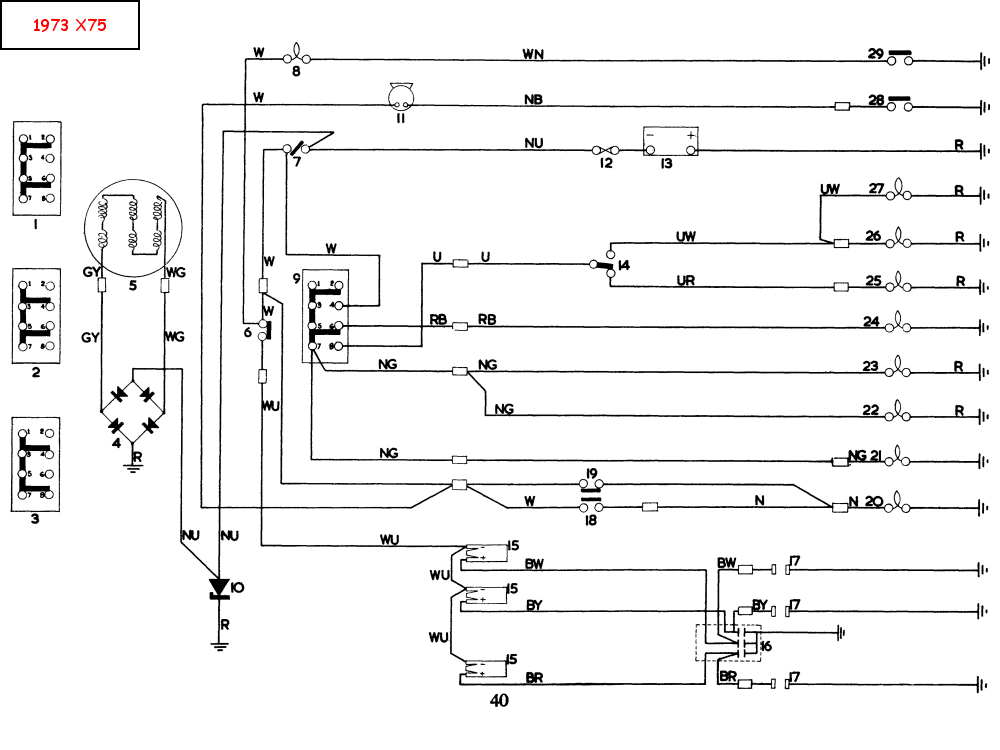 Triumph Hurricane Wiring diagram is there one?